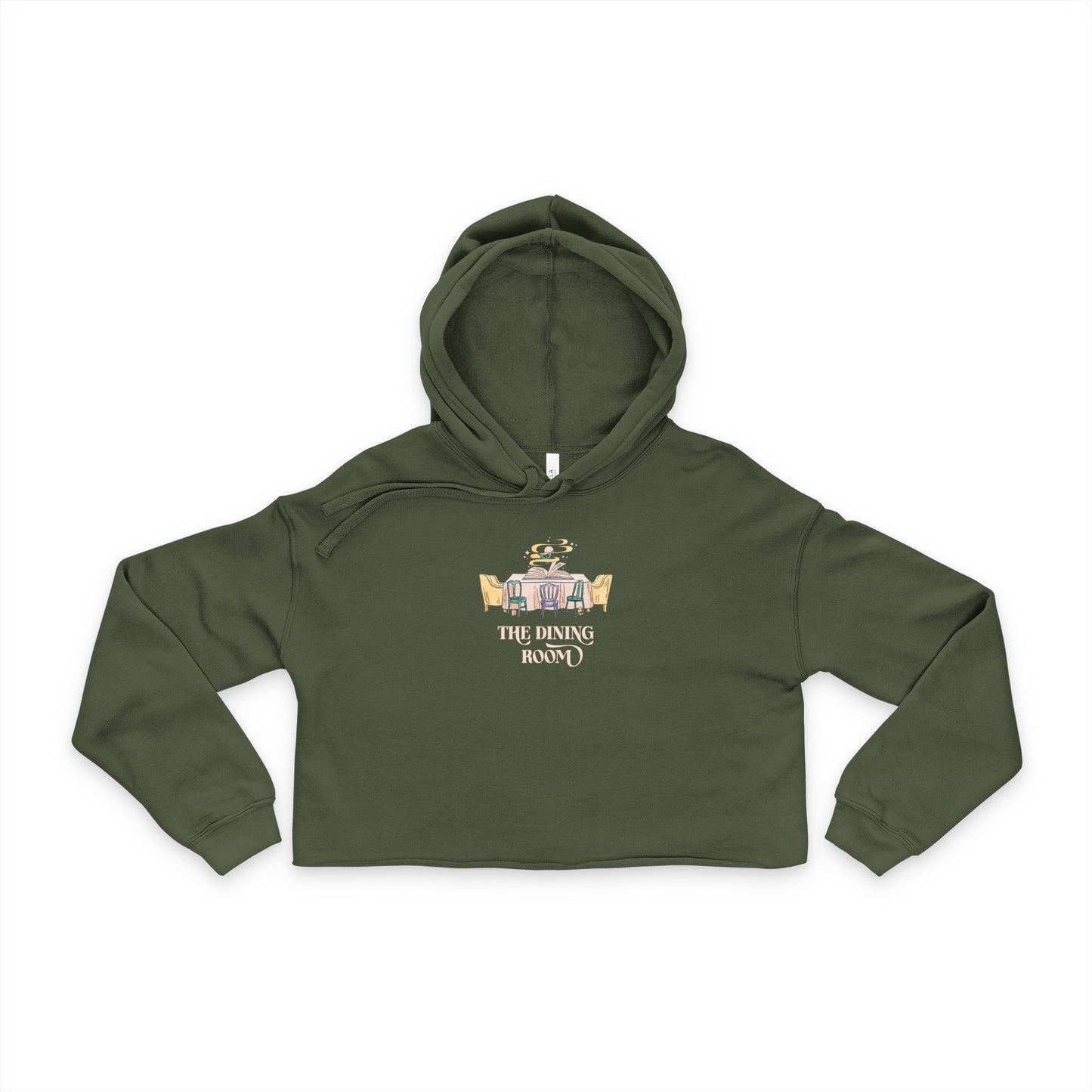 The Dining Room Women's Cropped Hoodie