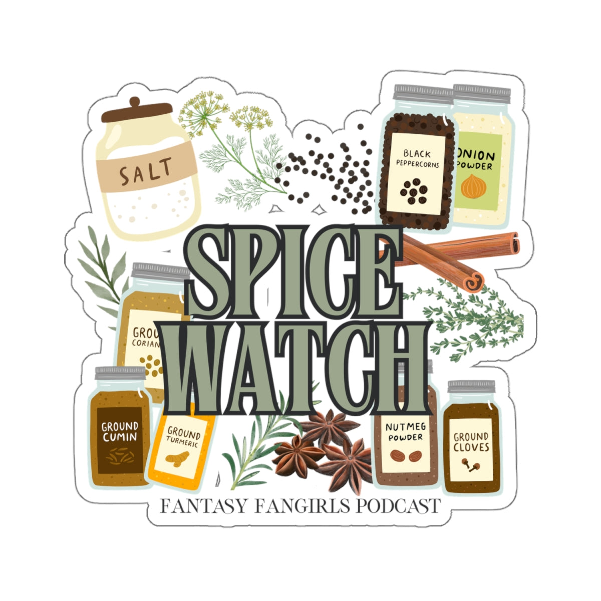 Spice Watch Sticker