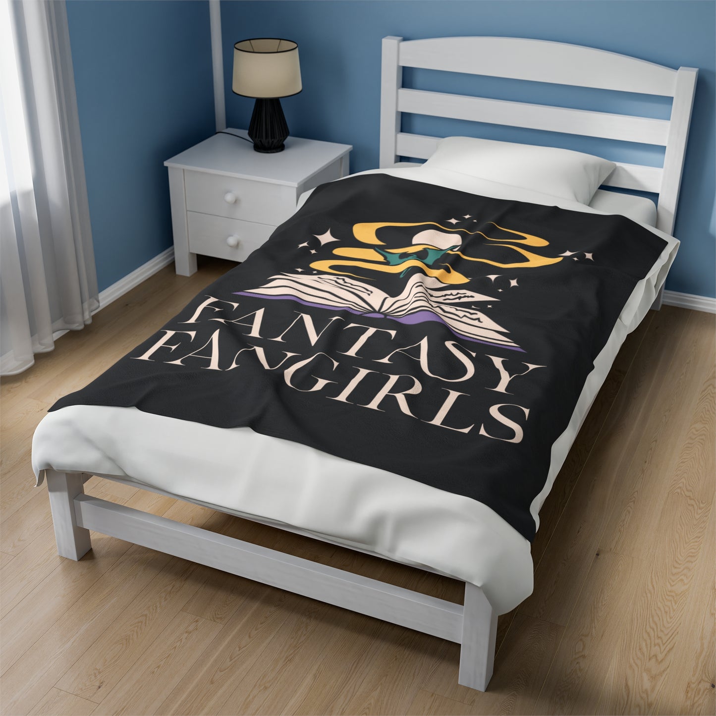 Fantasy Fangirls Plush Blanket