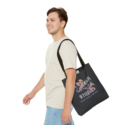 Dragon vs. Wyvern Tote Bag