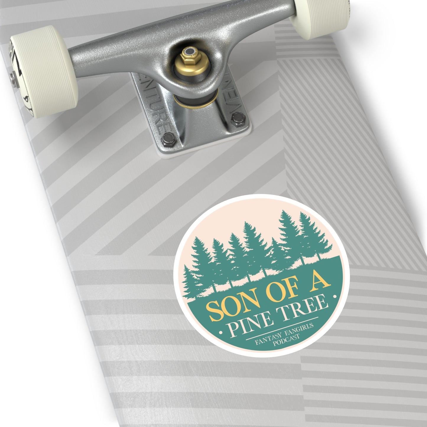 Son of a Pine Tree Round Sticker