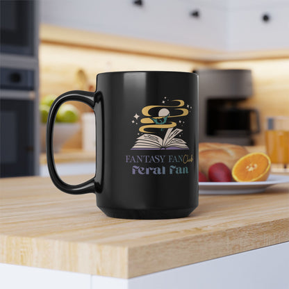 Feral Fan Black Mug (FanClub)