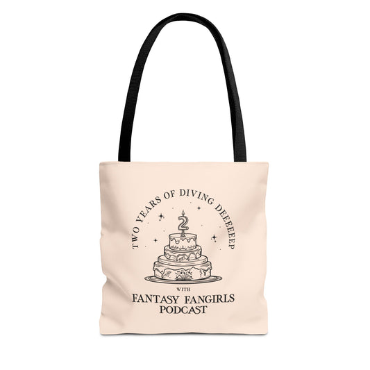 LIMITED TIME: 2 Year Anniversary Birthday Cake Tote Bag