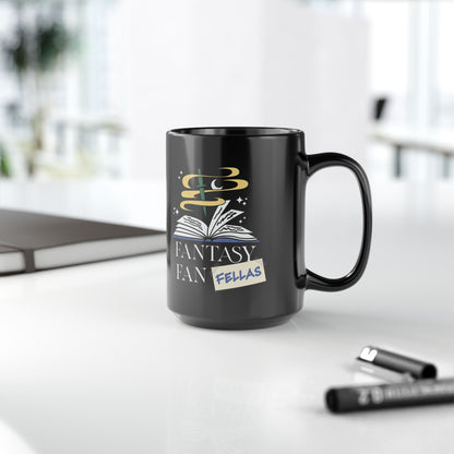 Fantasy FanFellas Black Mug