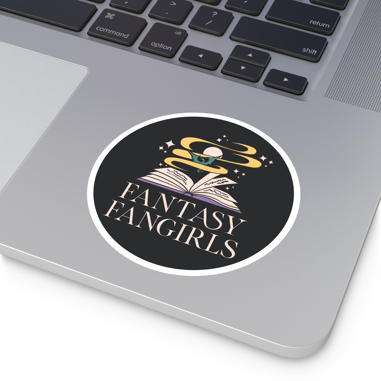 Fantasy Fangirls Round Sticker