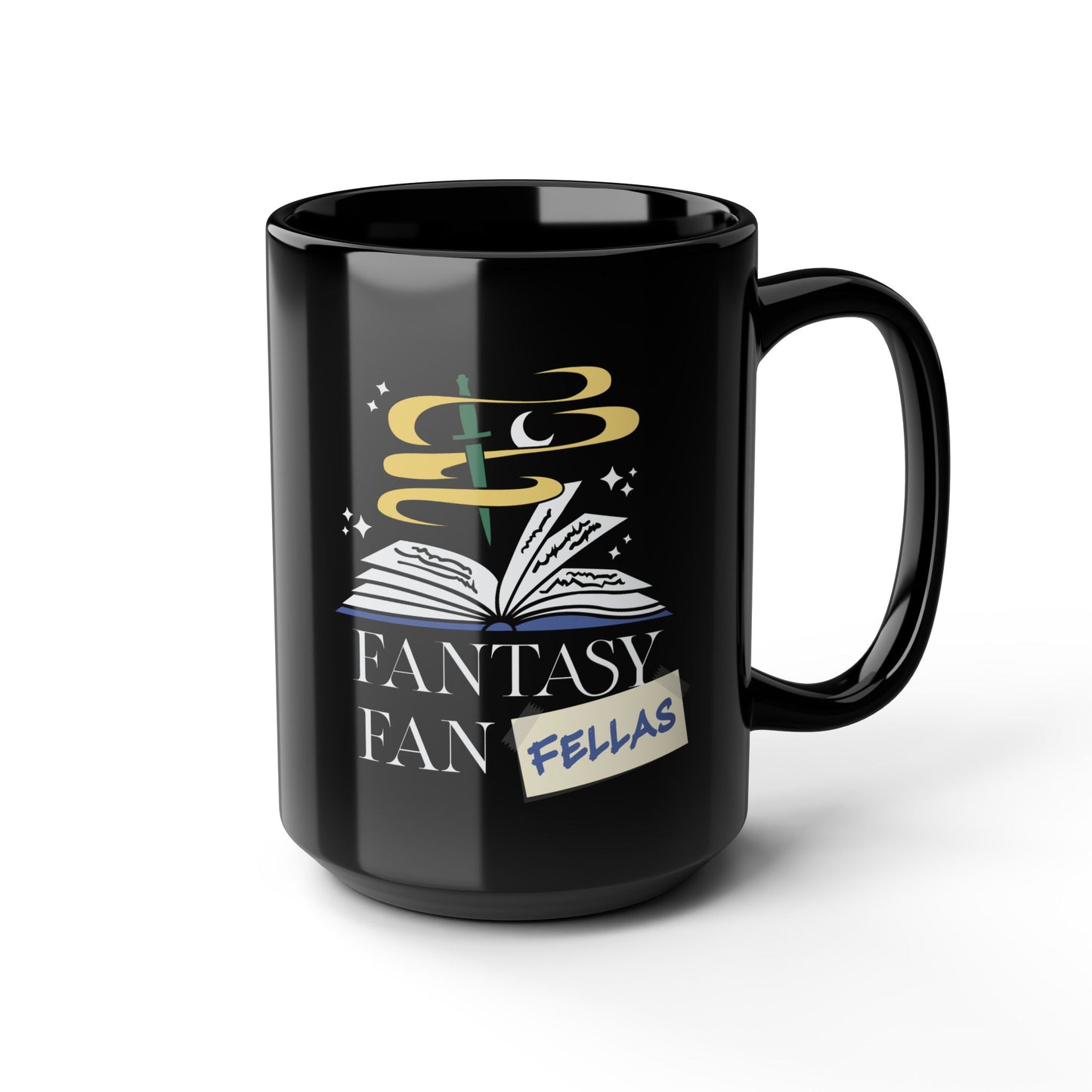 Fantasy FanFellas Black Mug