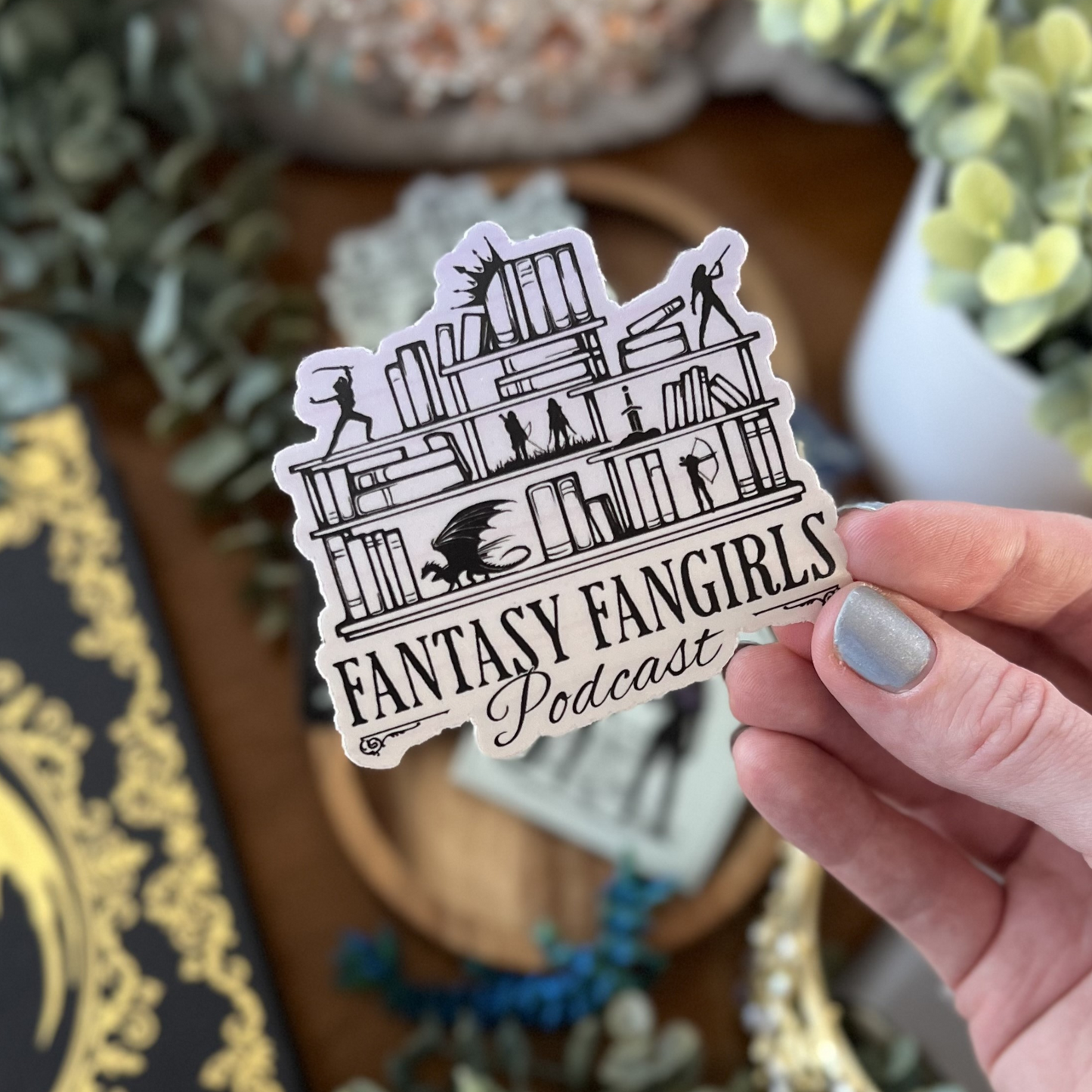 FMC Bookshelf Sticker