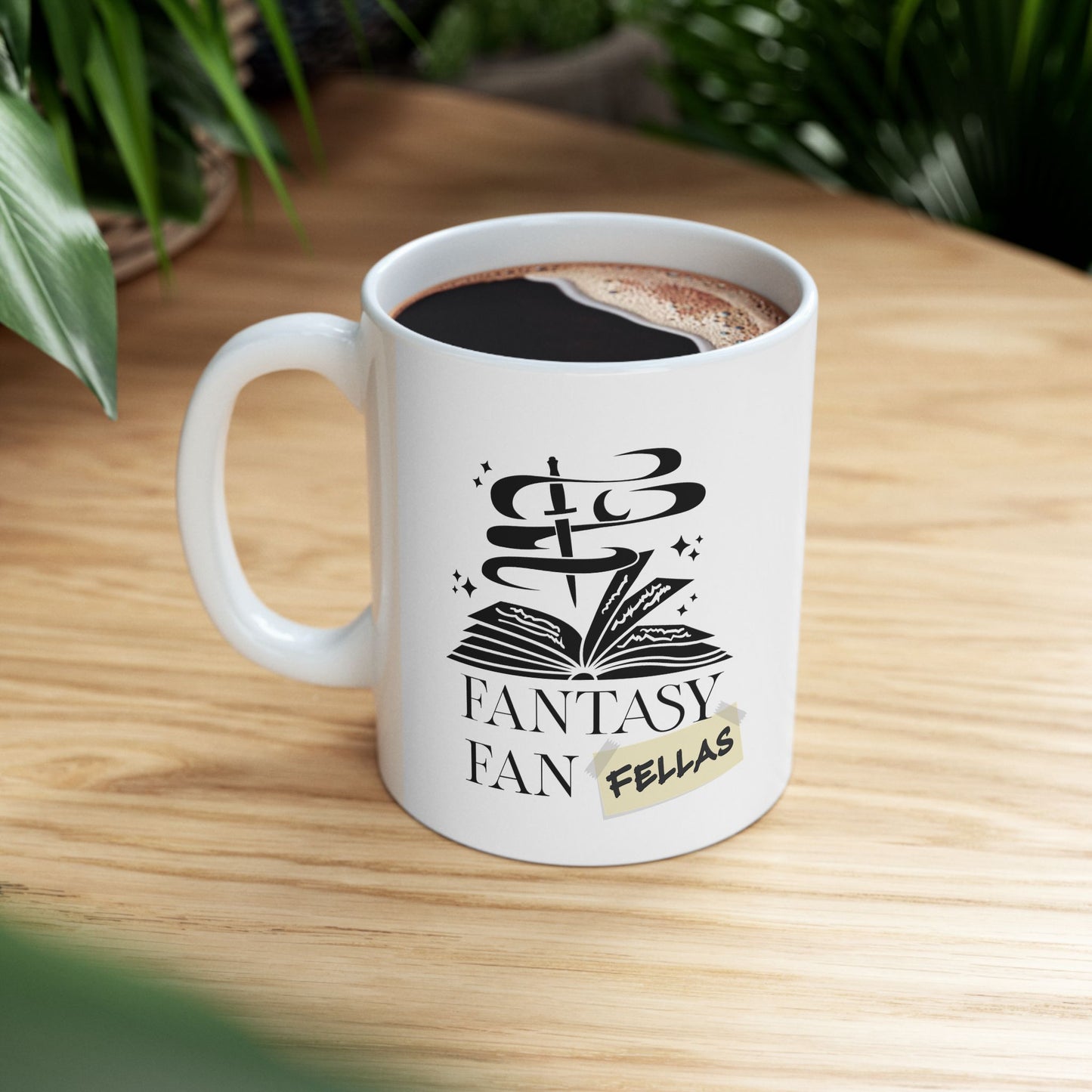 Fantasy FanFellas White Mug