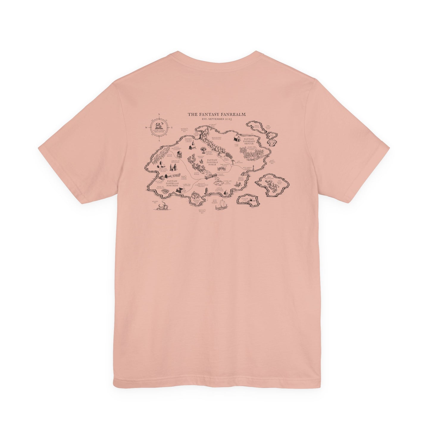 Three Year Anniversary - Map Unisex Tee