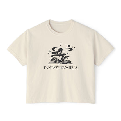 Fantasy Fangirls Logo Women's Crop Top