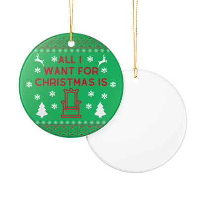 Throne Scene Ornament