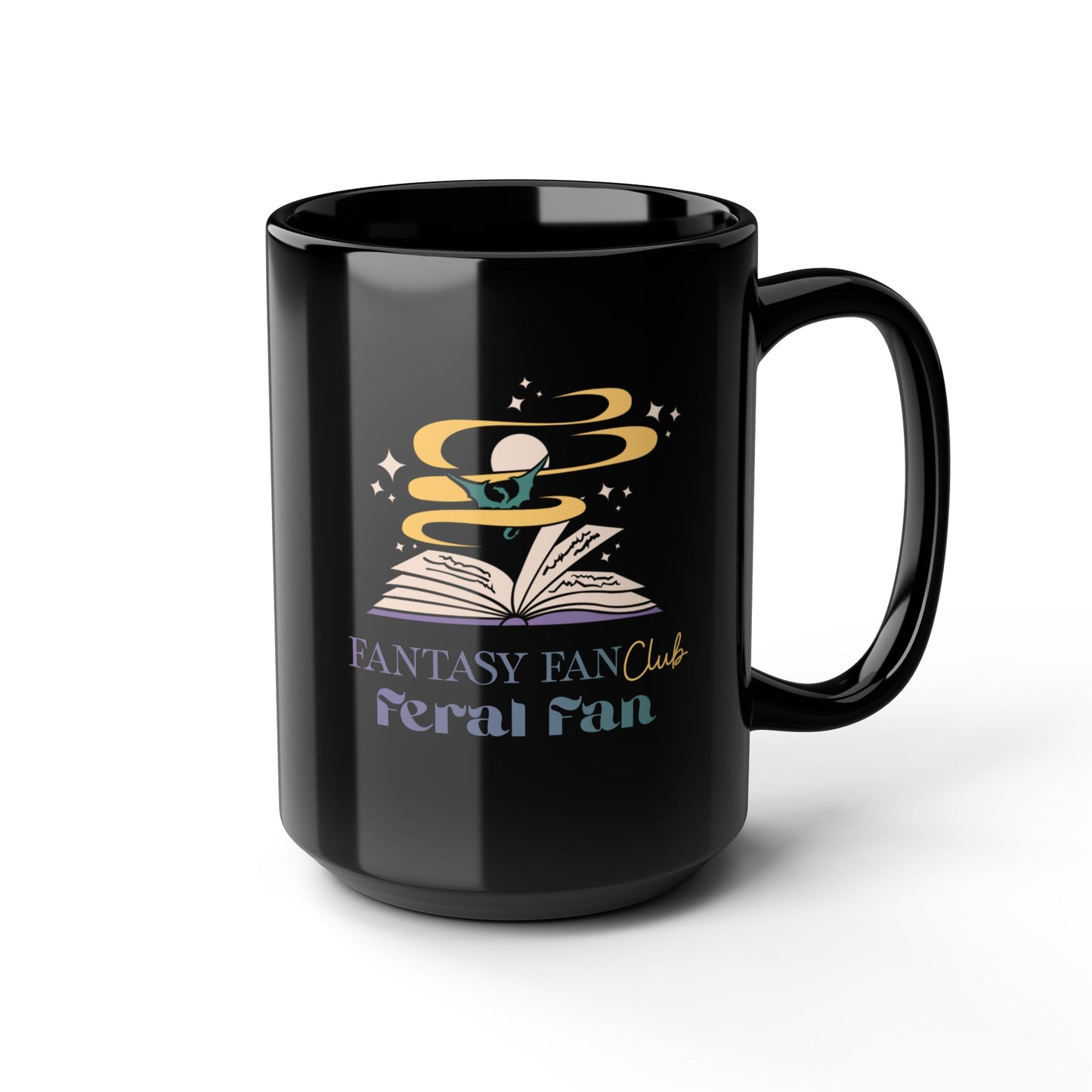 Feral Fan Black Mug (FanClub)