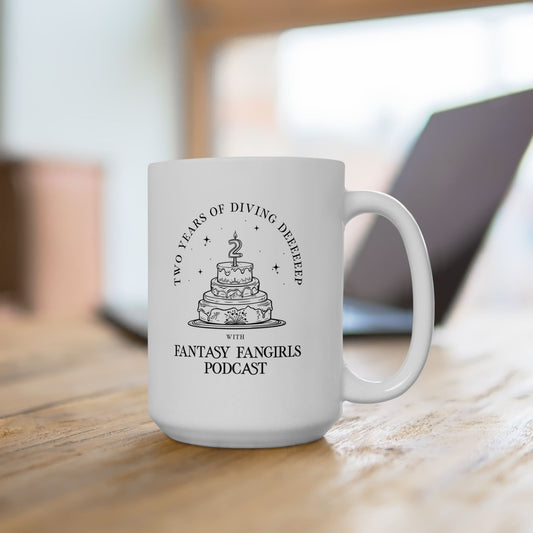 LIMITED TIME: 2 Year Anniversary Birthday Cake Mug