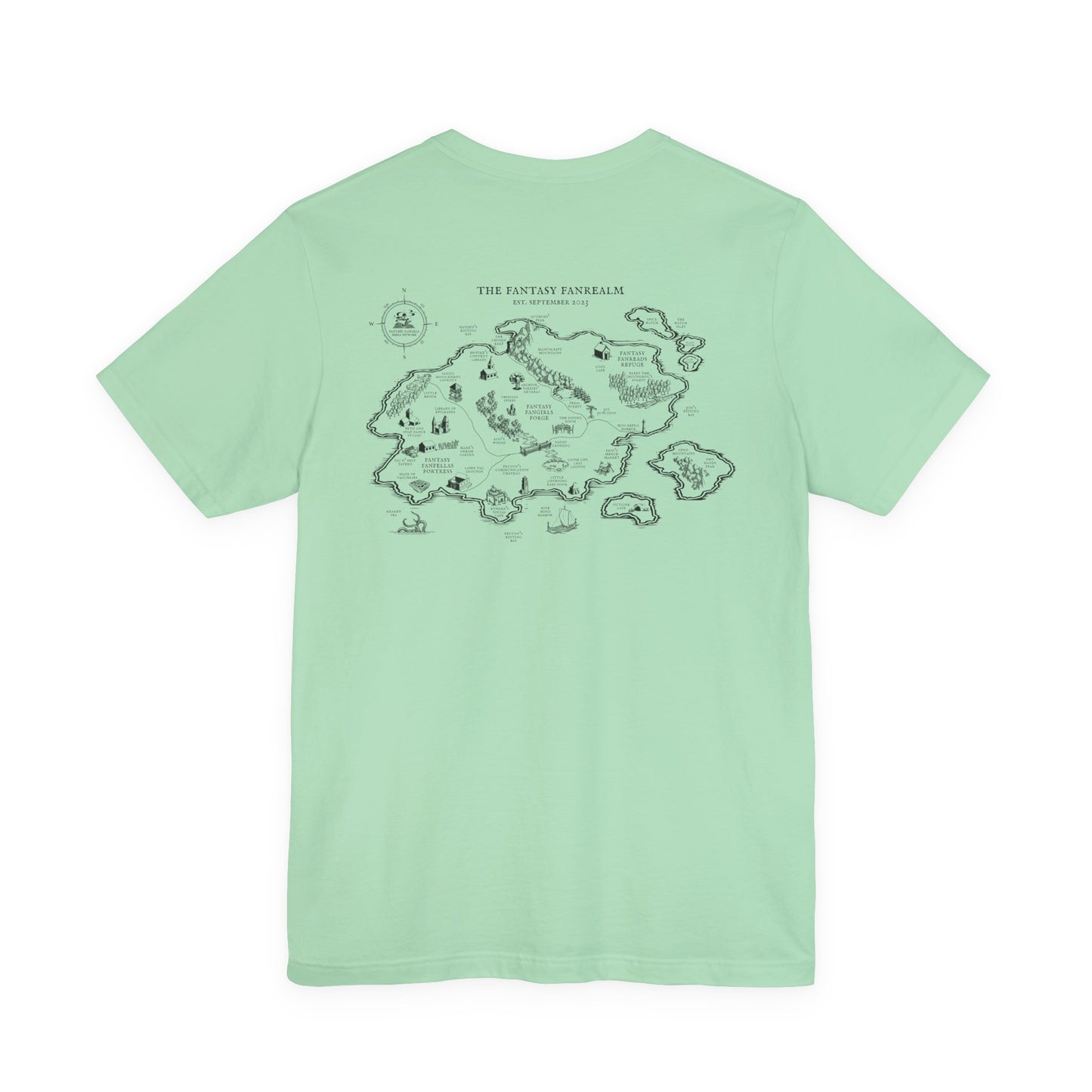 Three Year Anniversary - Map Unisex Tee