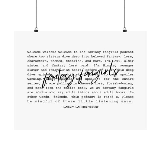 FFG Intro - Poster