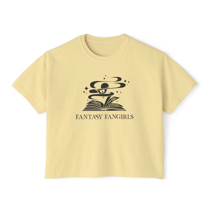 Fantasy Fangirls Logo Women's Crop Top