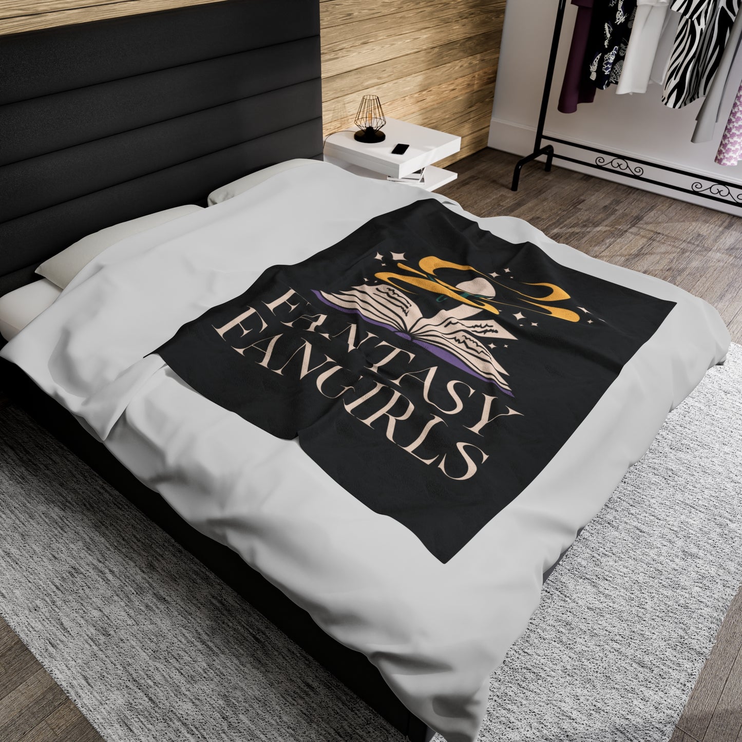 Fantasy Fangirls Plush Blanket