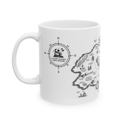 Three Year Anniversary - Map Mug