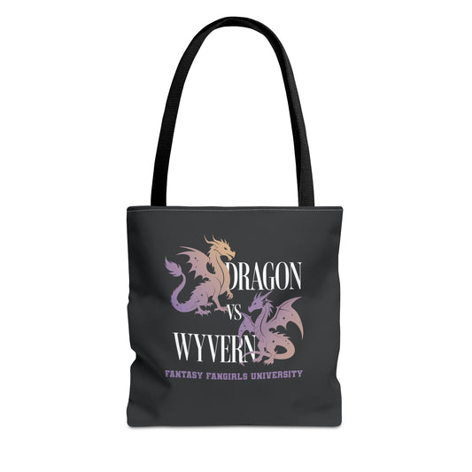 Dragon vs. Wyvern Tote Bag