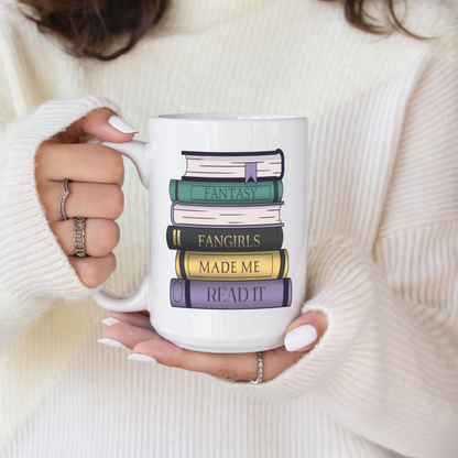 FFG Made Me Read It Ceramic Mug