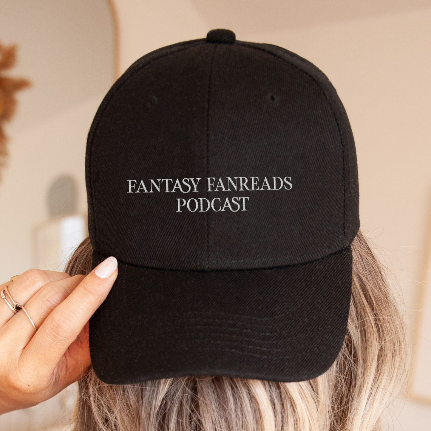 Fantasy FanReads Embroidered Baseball Cap