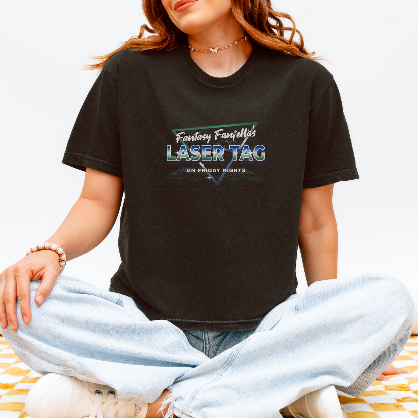 Laser Tag | Fantasy FanFellas Women's Crop Top