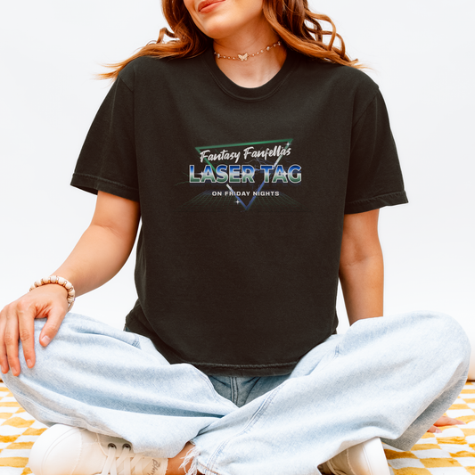 Laser Tag | Fantasy FanFellas Women's Crop Top