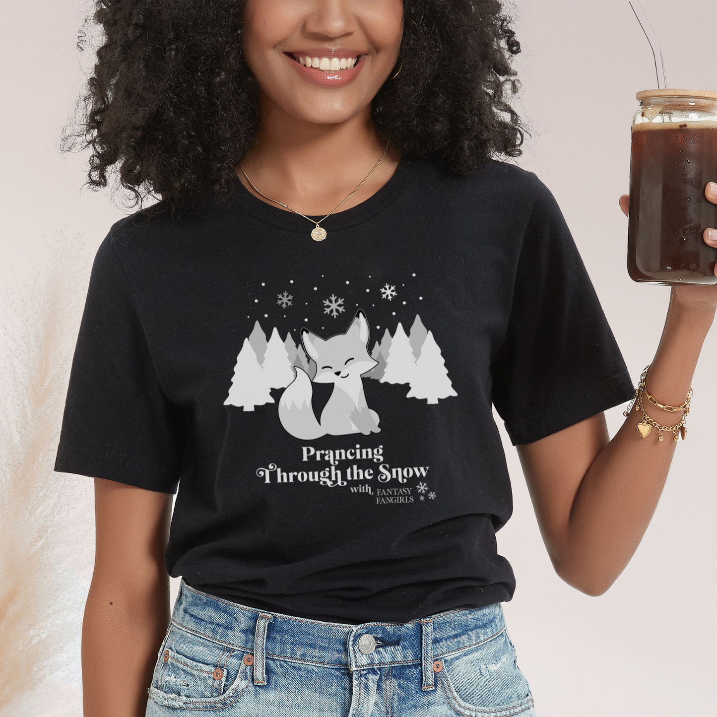 Prancing Through the Snow Unisex Tee