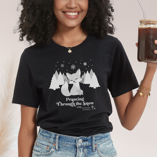 Prancing Through the Snow Unisex Tee