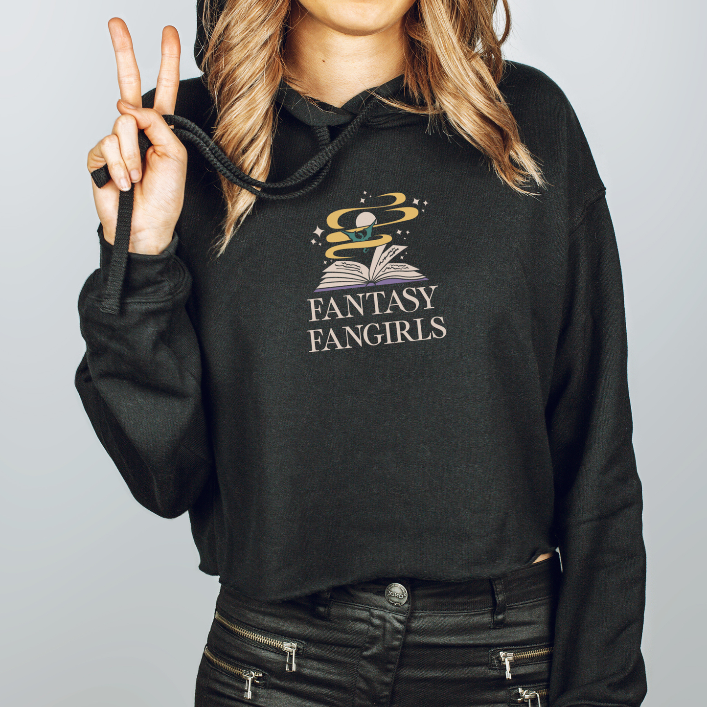 FFG Logo Women's Cropped Hoodie