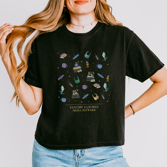FFG Media Network Doodle Women's Crop Top