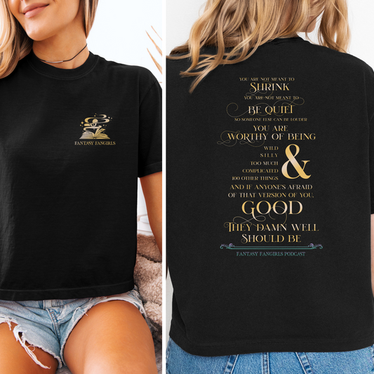 They Damn Well Should Be Women's Crop Top