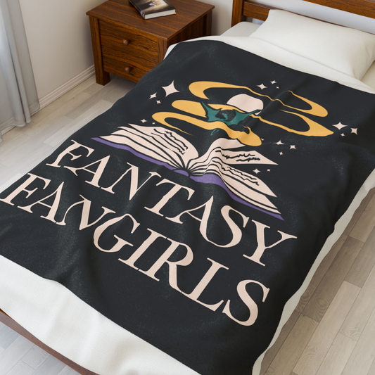 Fantasy Fangirls Lightweight Plush Blanket