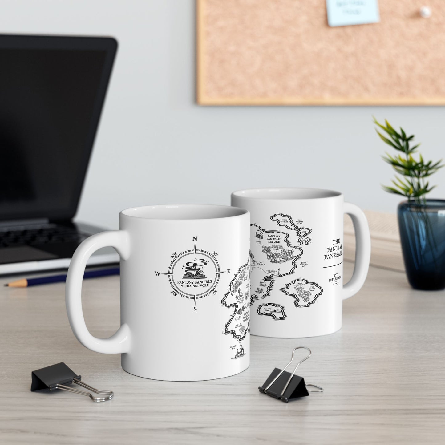 Three Year Anniversary - Map Mug