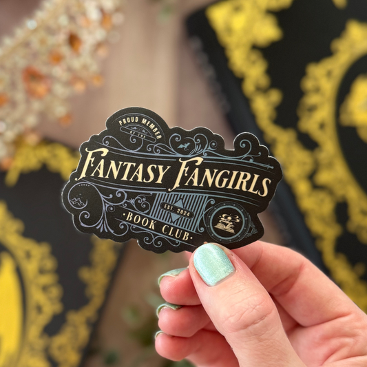 Book Club Sign Sticker (FanClub)