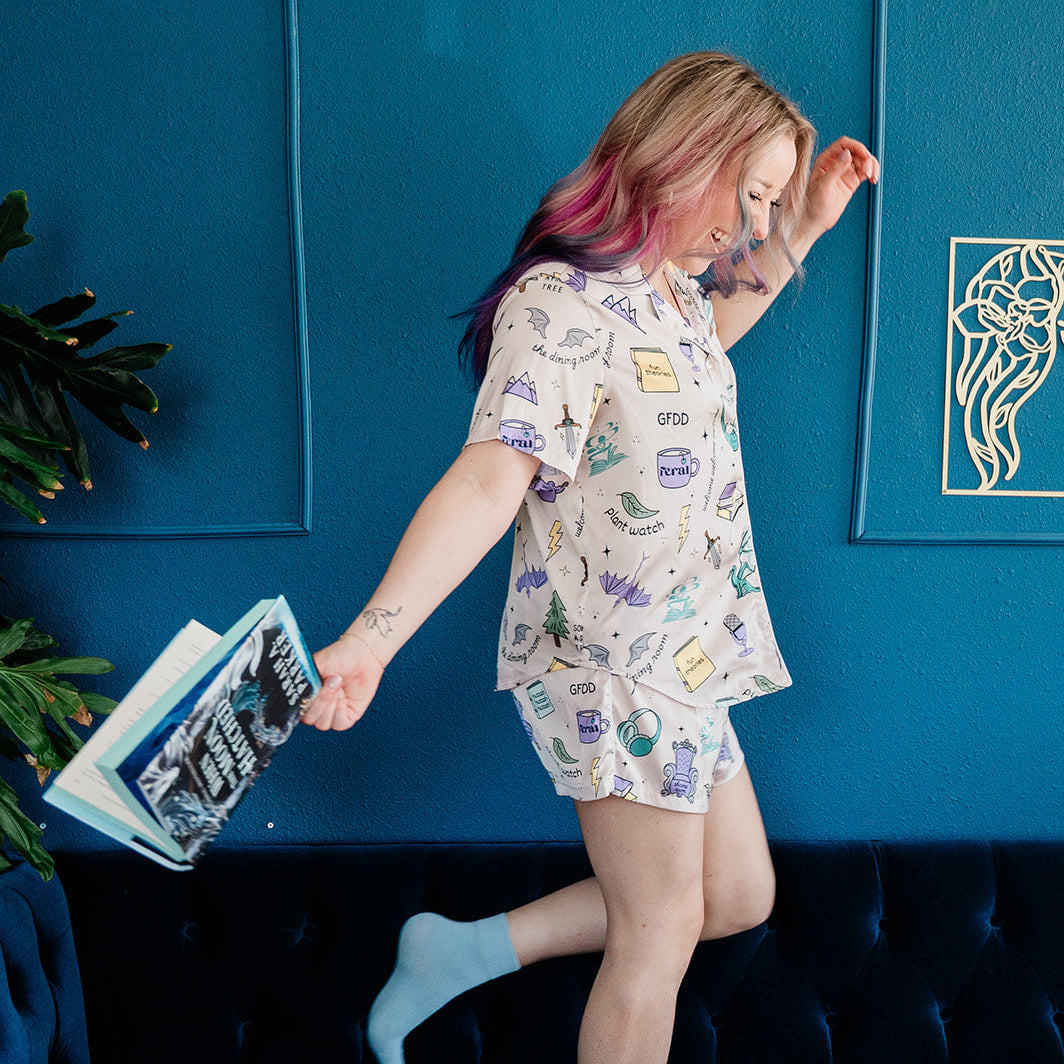 FFG Doodle Pajama Shorts