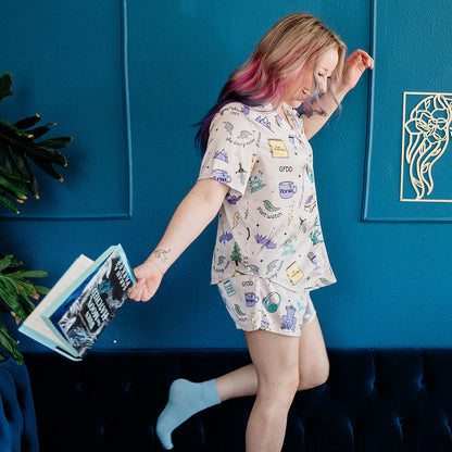 FFG Doodle Pajama Top