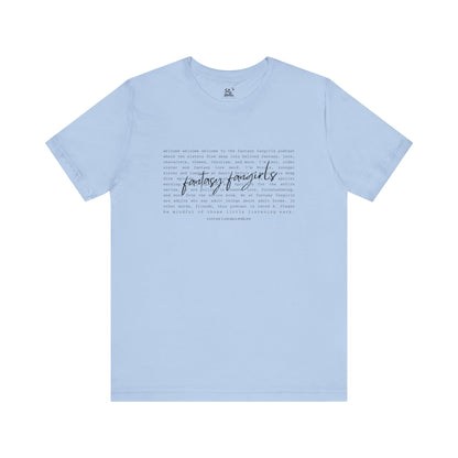 FFG Intro Unisex Short Sleeve Tee
