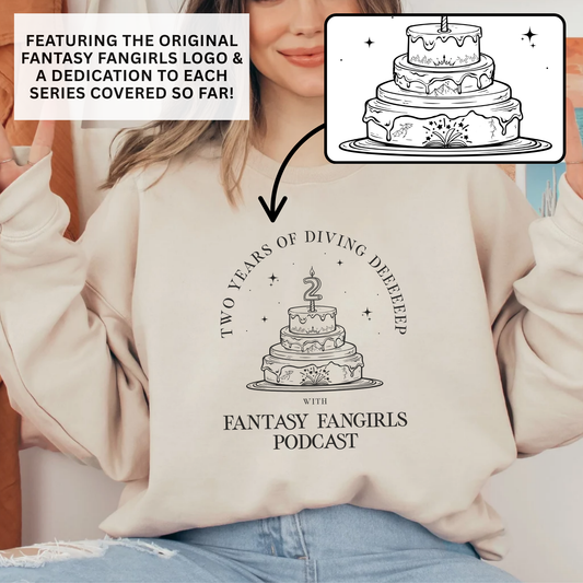 LIMITED TIME: 2 Year Anniversary Birthday Cake Unisex Crewneck Sweatshirt