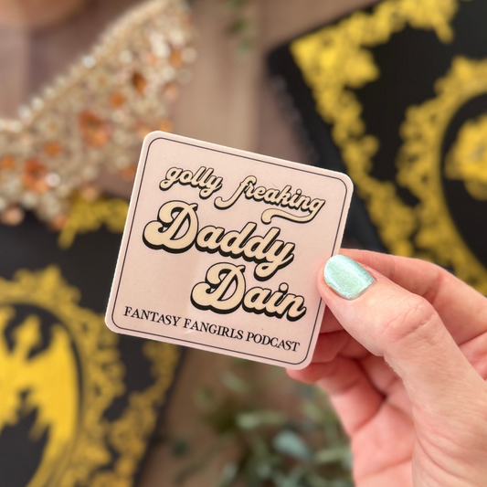Golly Freaking Daddy Dain Sticker