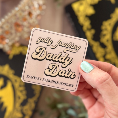 Golly Freaking Daddy Dain Sticker