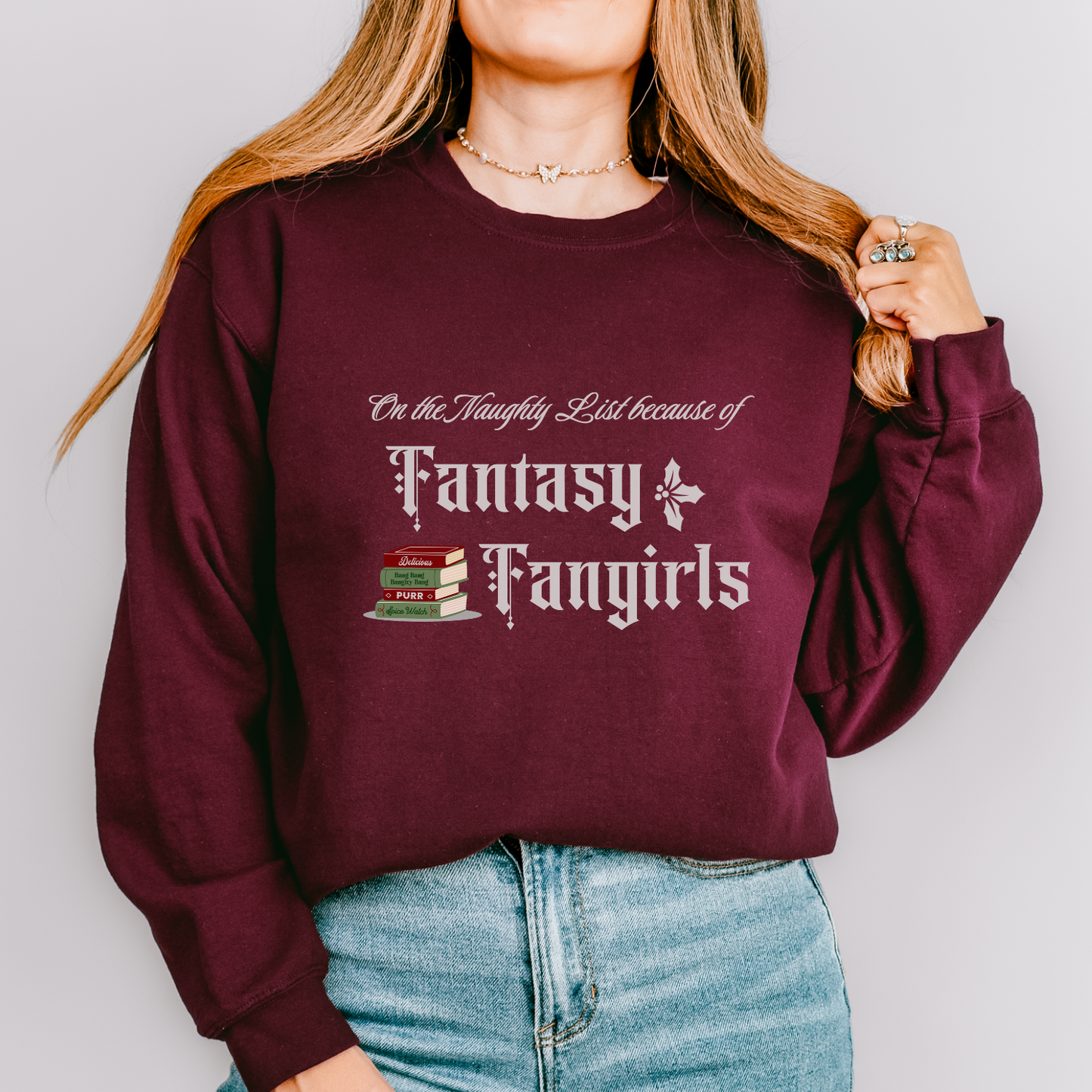Naughty List Unisex Crewneck Sweatshirt