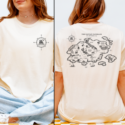 Three Year Anniversary - Map Unisex Tee
