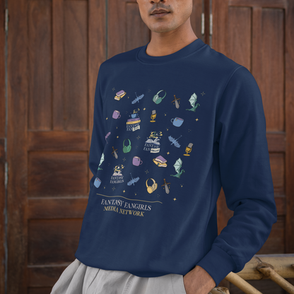 FFG Media Network Doodle Unisex Crewneck Sweatshirt