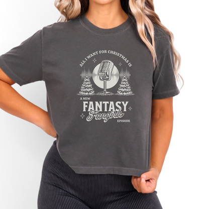 All I Want for Christmas Women's Crop Top