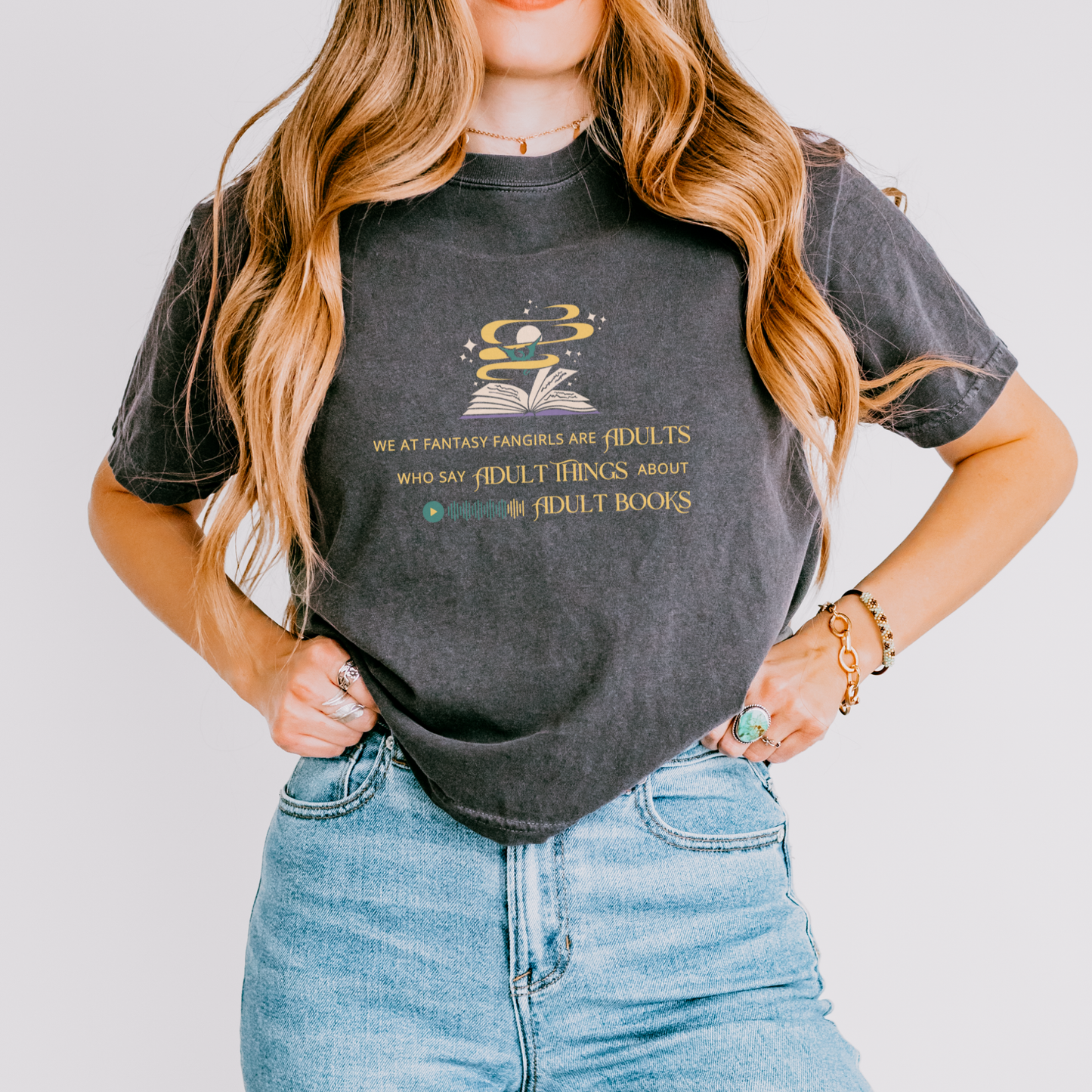 Adults Who Say Adult Things Women's Crop Top
