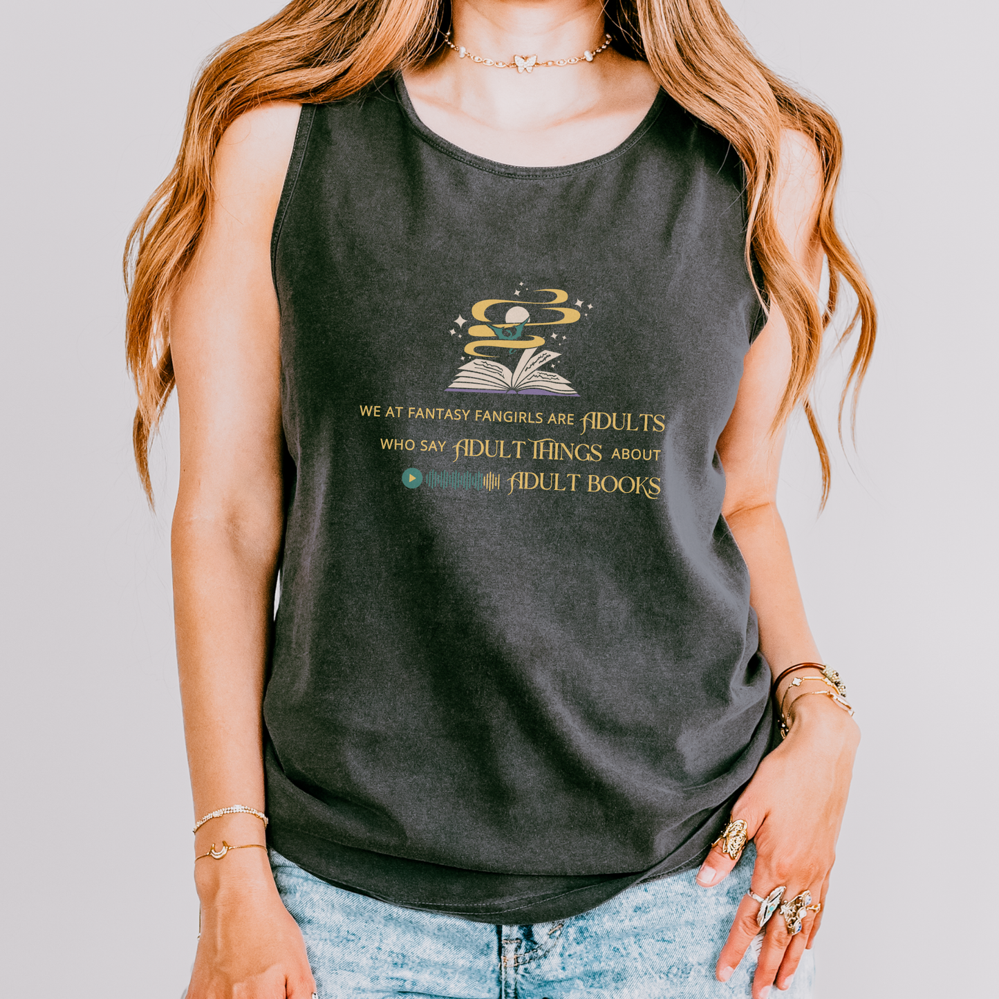 Adults Who Say Adult Things Unisex Tank Top