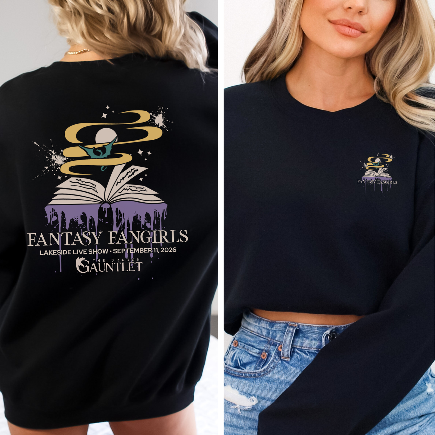 FFG x Dragon Gauntlet Live Show Unisex Crewneck Sweatshirt