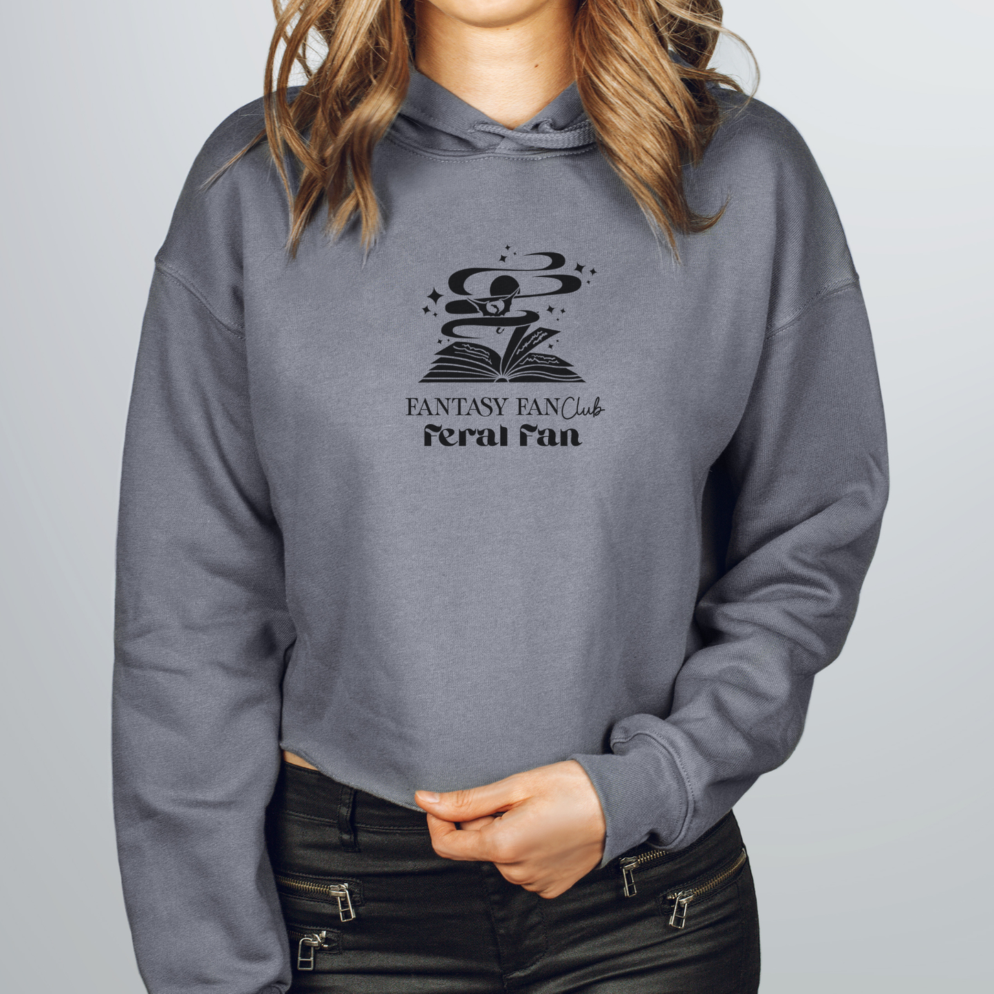 Feral Fan Women's Cropped Hoodie (FanClub)