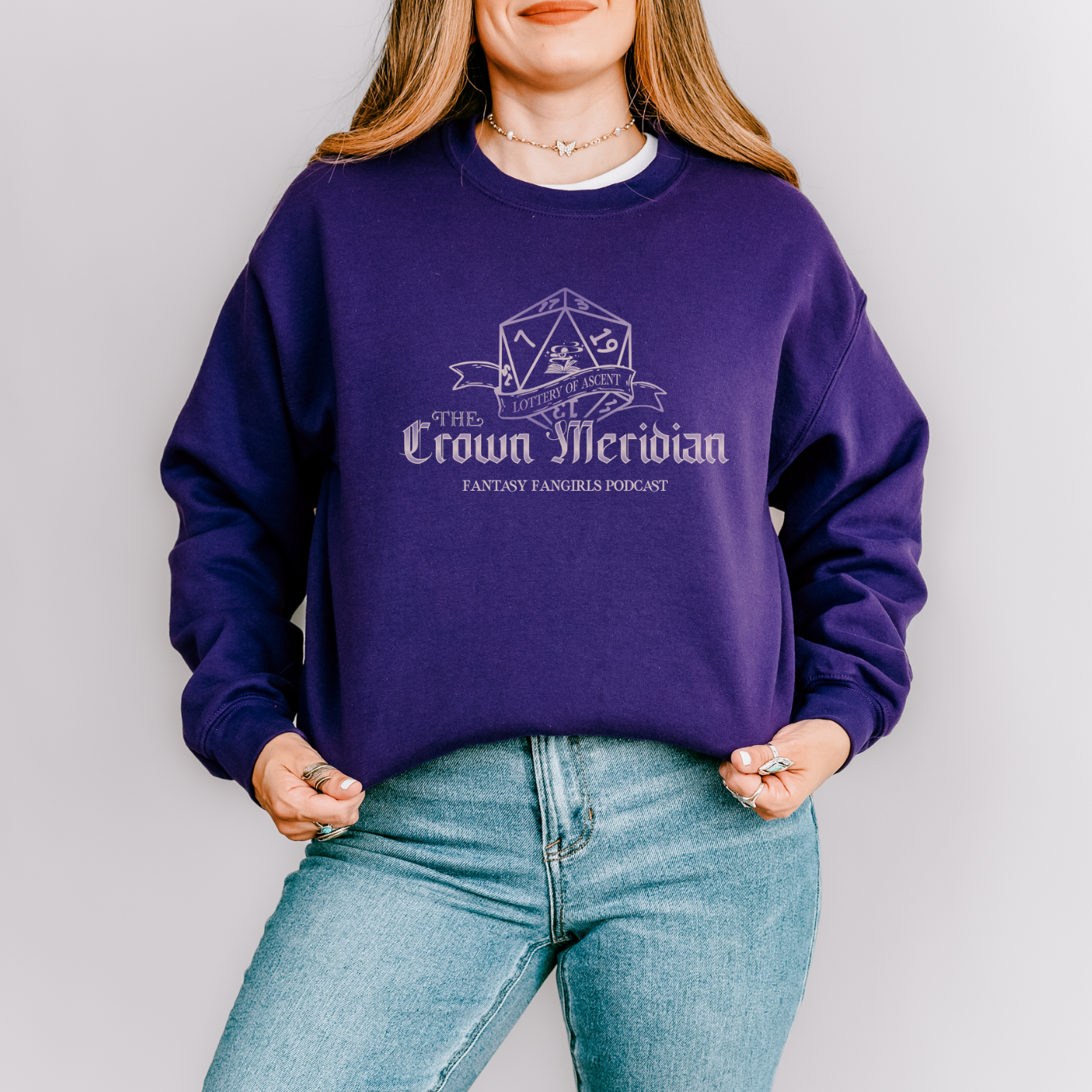 TTRPG - The Crown Meridian Unisex Crewneck Sweatshirt
